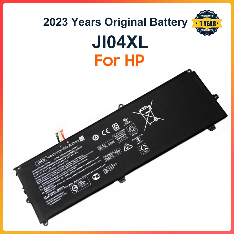 

JI04XL 901247-855 901307-541 HSN-I07C HSTNN-UB7E J104XL Laptop Battery For HP Elite X2 1012 G2-1LV76EA 7.7V 6110mAh