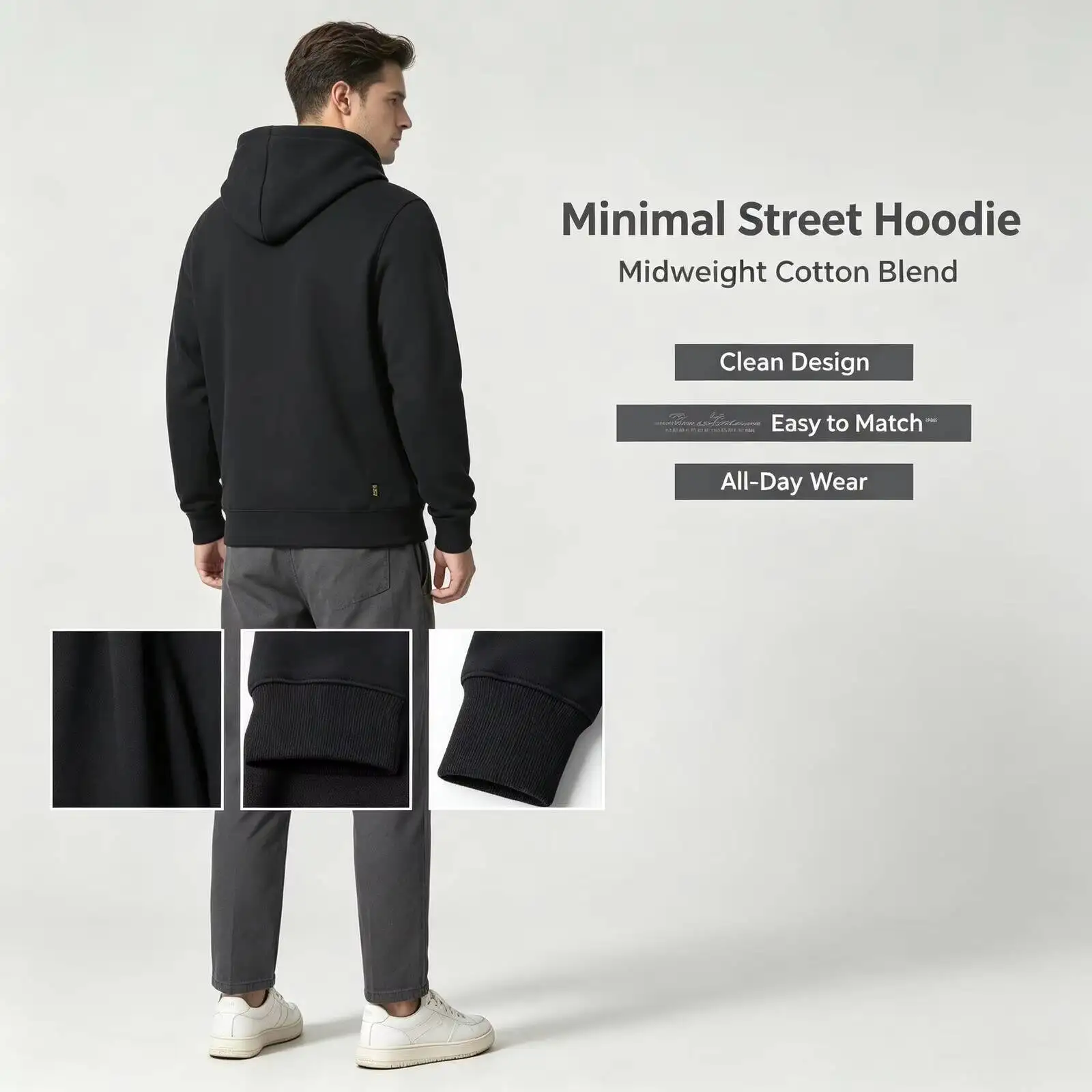 New Under Armour Men's Sportswear Fashionable Hooded Sweatshirt Comfortable Skin-Friendly Casual Pullover Top 6013061-001