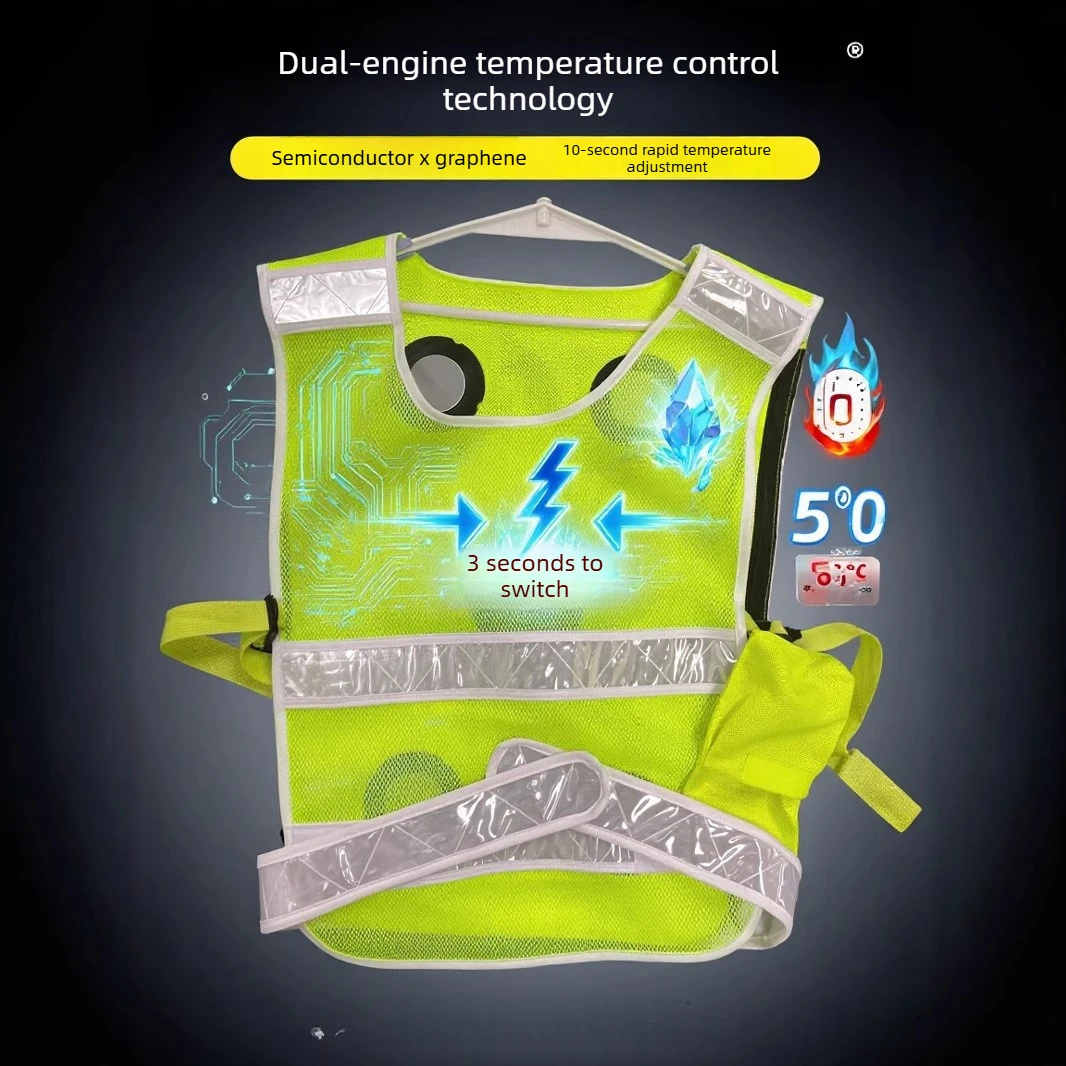Semiconductor Vest Refrigeration Heating Winter Heating Vest Winter Protection Against Cold