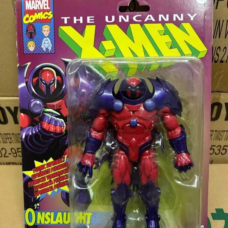 Figura de acción de anime de 6 pulgadas de Marvel Legends Comic Onslaught The Uncanny X-Men, modelo coleccionable original, estatua, regalo personalizado