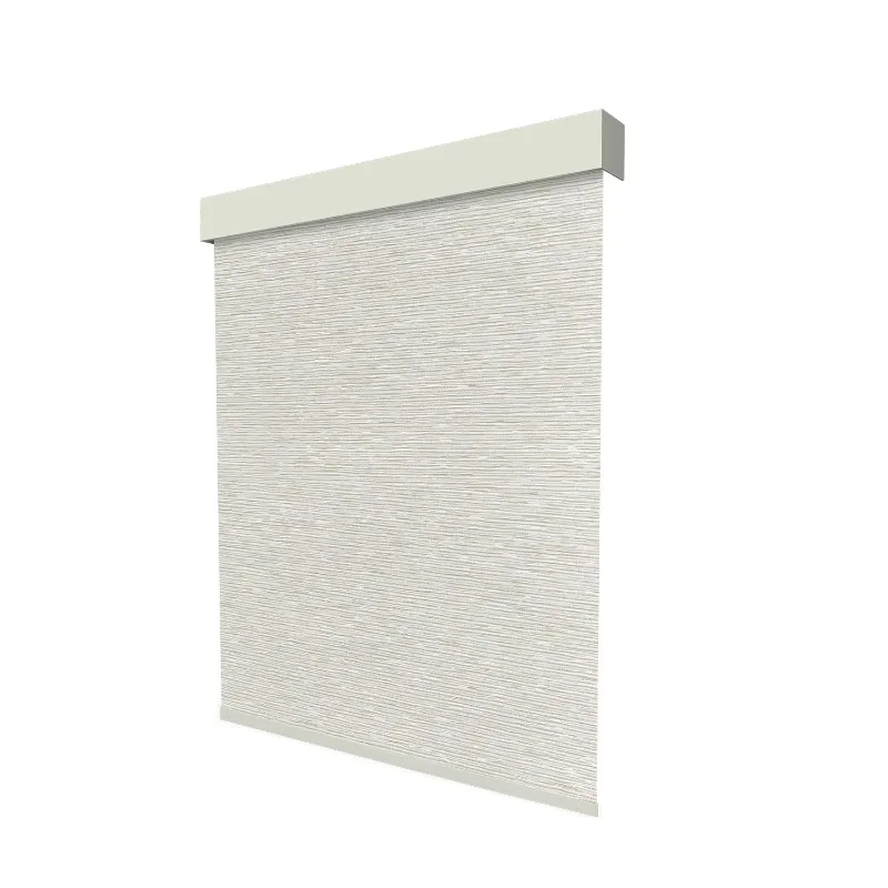 2026 Motorized Plain Roller Blinds Blackout Smart Google Remote Control Waterproof UV Protection Components for Easy Installatio