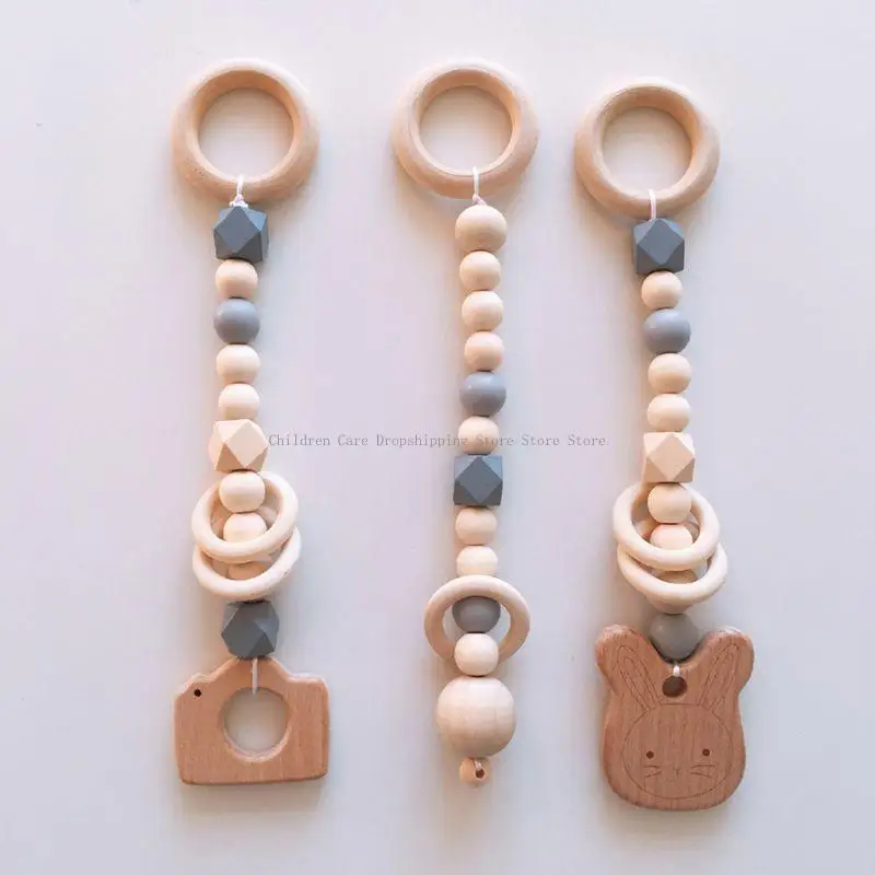 

Nordic Cartoon Solid Baby Kids Ftness Rack Children Room Decoration with Ornaments Pendant Infant Clothes Frame