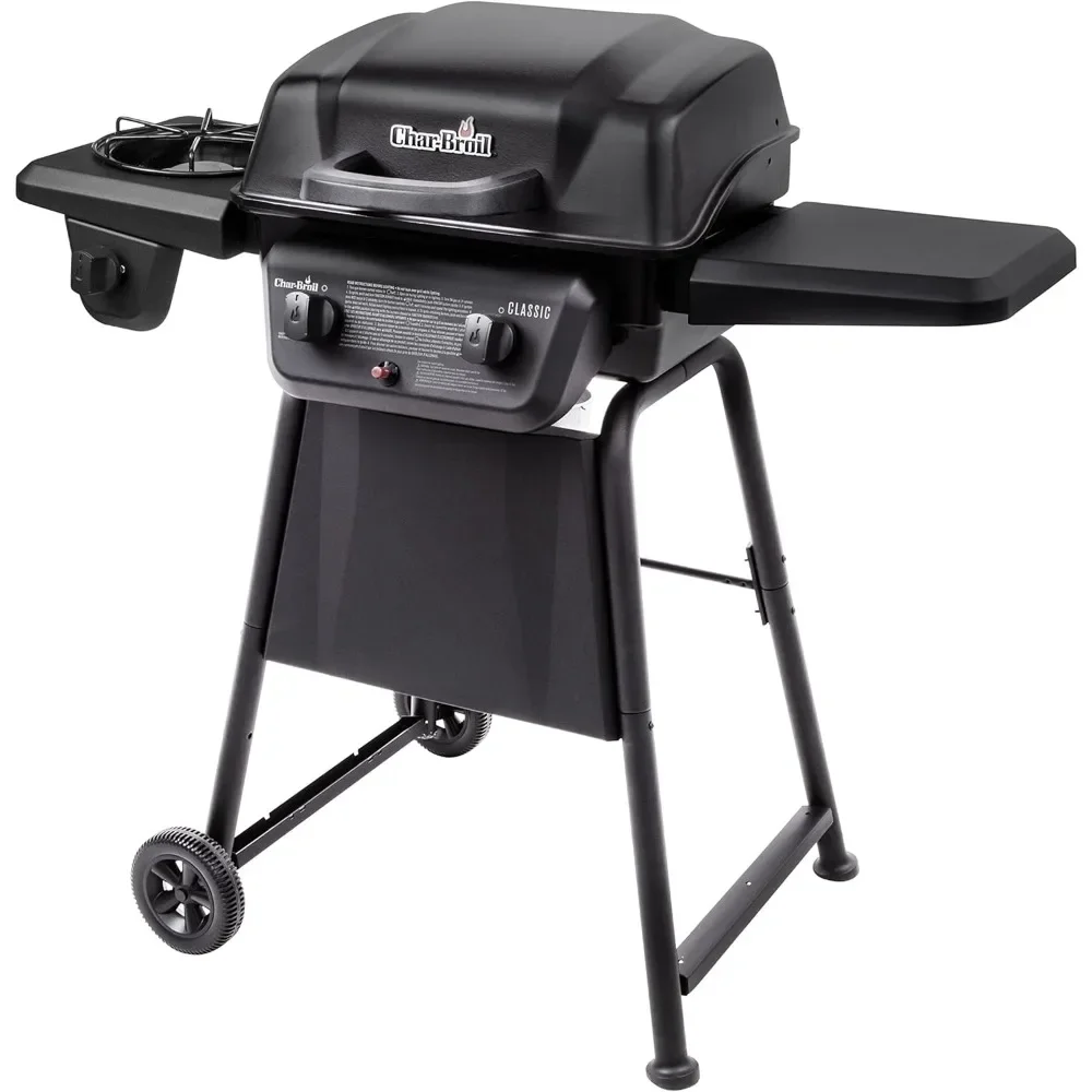 Classic Series™ Convective 2-Burner with Side Burner Propane Gas Stainless Steel Grill - 463672817-P2