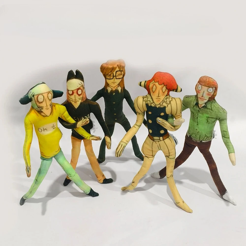 

Anime Ranfren Randal's Friends Randal Cosplay Doll Plush Stuffed Dolls Abstract Joint Mobility Room Decoration Halloween Gifts