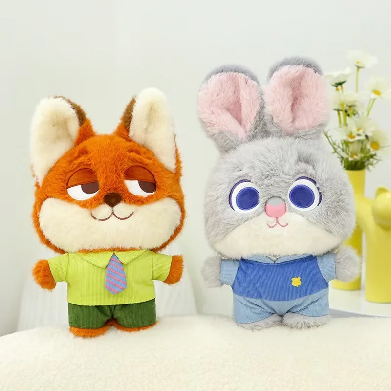 Zootopia knuffeldier knuffel Judy Hopps Fox Nick Wilde pop Zootropolis karakter zacht speelgoed cadeau voor kinderen filmfans