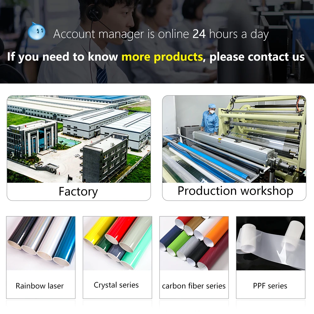 غلاف السيارة من مادة TPU لحماية الألوان، تصميم ملصق السيارة المتغير اللون باللون الأسود الكربوني