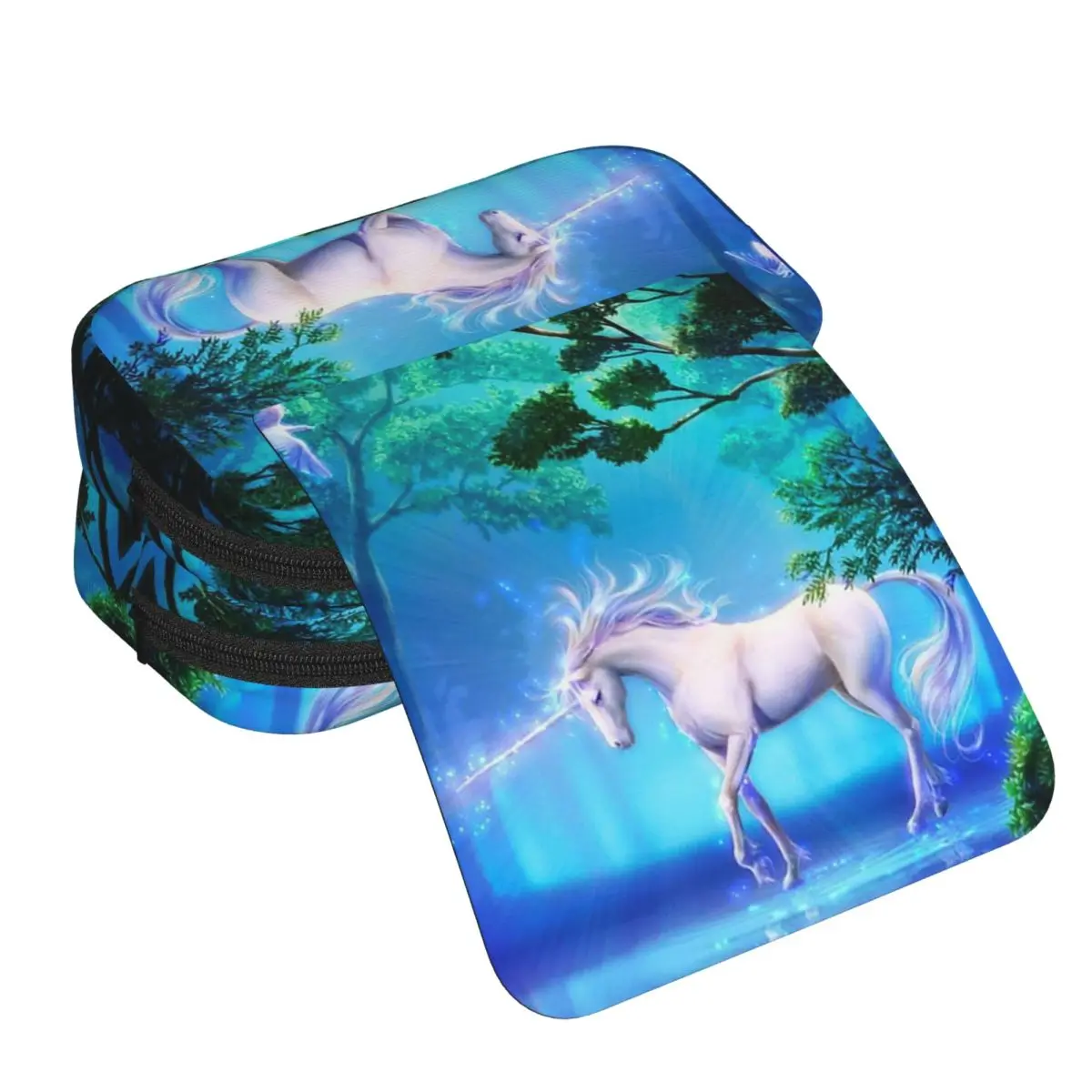 Unicorn Pencil Case for Boys Girls School Pen Box Pencil Bag Stationery Supplies Pen Holder Bag