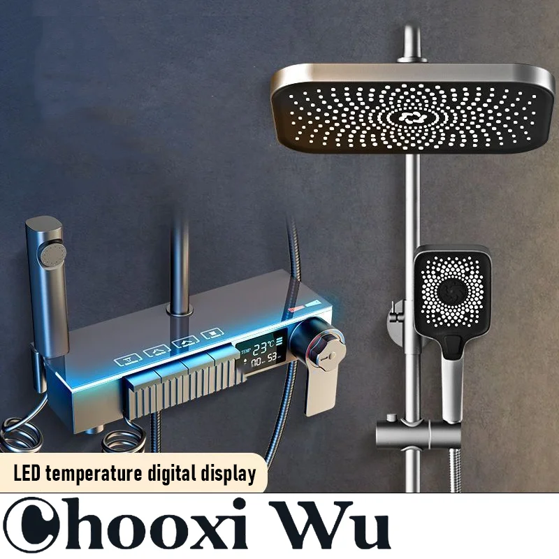 

CHOOXIWU - for you Home Improvement Bathroom accessories bathroom sets full set Shower head Bathroom decoration Water heater