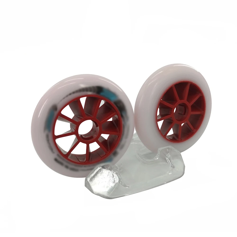 Factory outlet super high rebound double layers speed skate wheel inline skate wheels