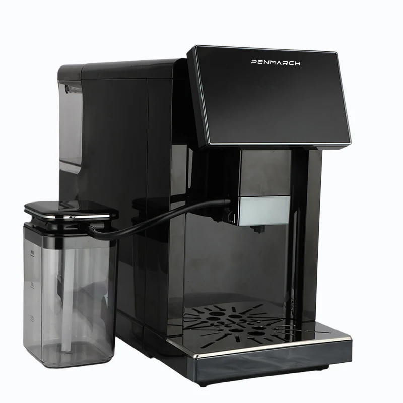 User Friendly Automatic Espresso Machine Simple Operation With Compact Build Home Office Use