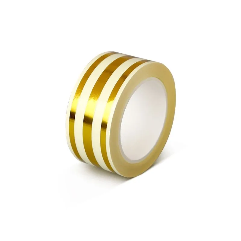 1 roll of ceramic tile gap gold tape 5M anti mold self-adhesive gap sealing foil strip wall tile floor sticker home decoration