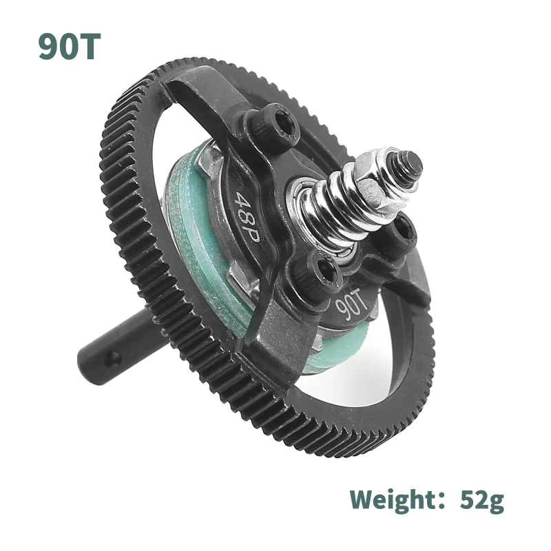 Steel 48P 72T 76T 83T 86T 90T Spur Gear for Trxs Slash Bandit Rustler Stampede 2WD RC Car Upgrade Parts