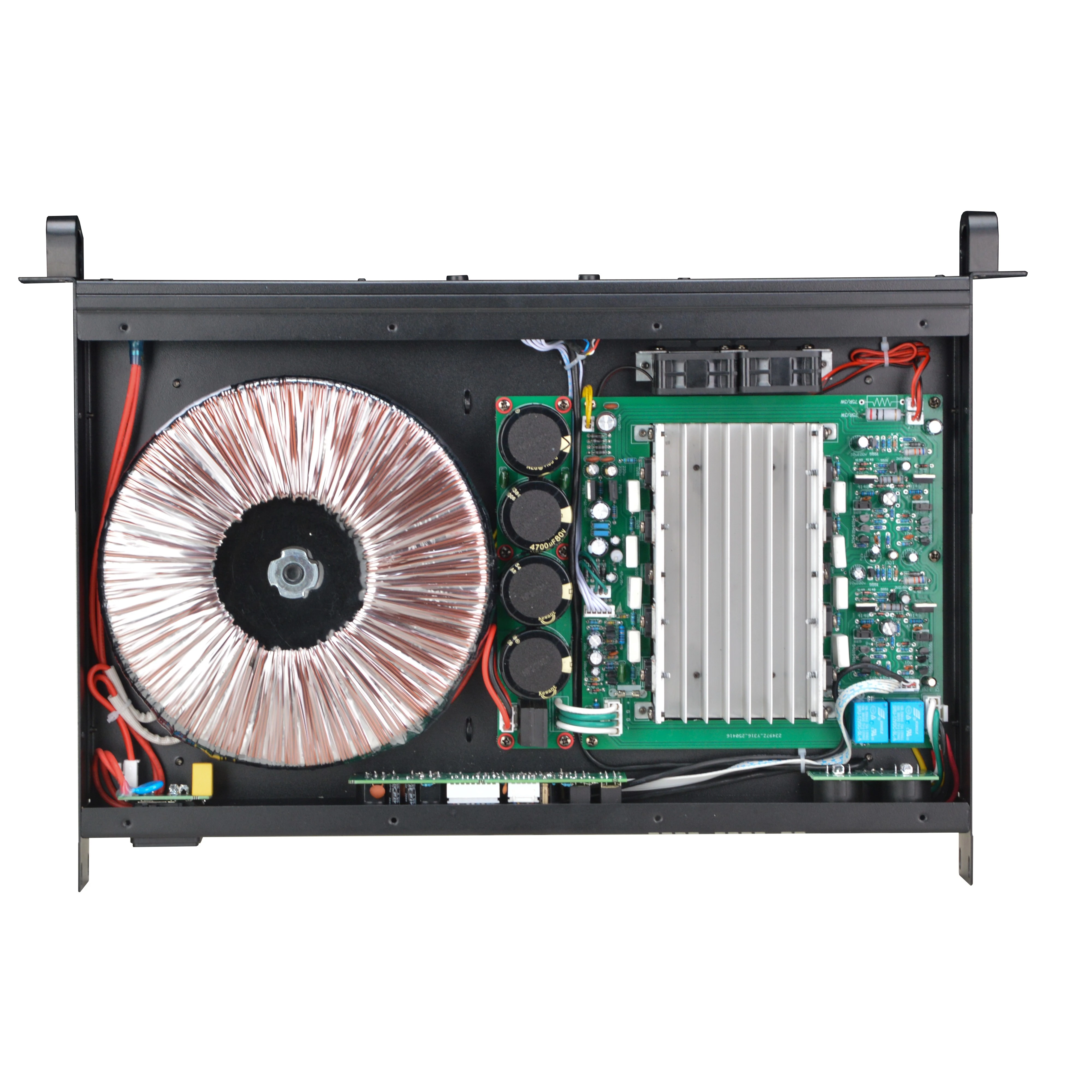 

Высокотемпературостойкий и простой в установке двухканальный стереоусилитель серии A 1U, подходящий для аренды и выступлений.