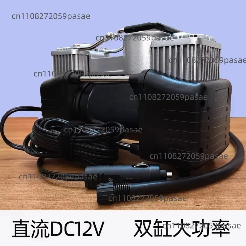 Dual-Cylinder Air Pump 628 12V Portable Car Air Compressor Compact Air Pump