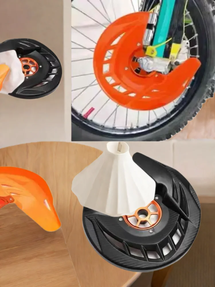 AliExpress NONE Motorcycle Front Brake Disc Guard Suitable for KTM EXC EXC-F SX SXF XC XCF XCF-W2003-2015 Dirt Bike Brake Rotor Protective Cover