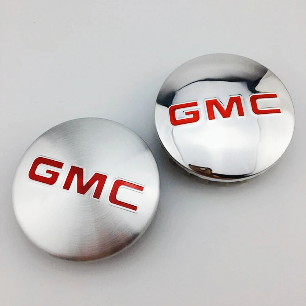 GMC Logo Car Wheel Center Cap, Emblema, Rim Hub Cover, Emblema para Chevrolet, Vela, Cruze, Aveo, Acessórios Styling, ABS, 4Pcs, 83mm