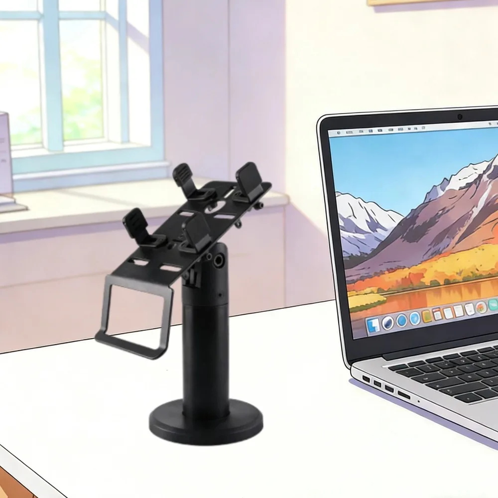 

360 Degree Support Stand Holder POS Machine Display Bracket Cashiers Rack for Cash Register Rotatable POS Machine Bracket