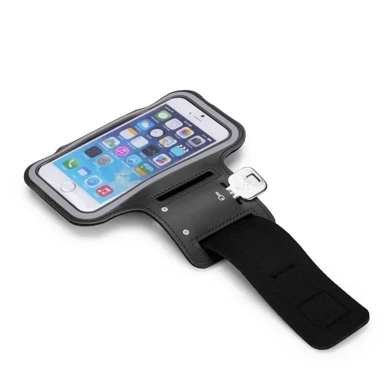 Opaska na telefon komórkowy Outdoor Sports Smart 5,5-calowy uchwyt na telefon Gym Running Torba na telefon Opaska na ramię do Samsung iPhone Holder