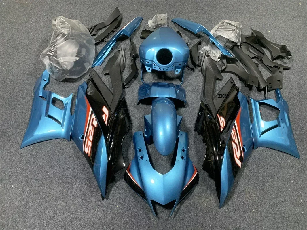 

New ABS Aftermarket Motorcycle Fairing kit Fit For YAMAHA R3 R25 2019 2020 2021 2022 19 20 21 22 Bodywork set blue black