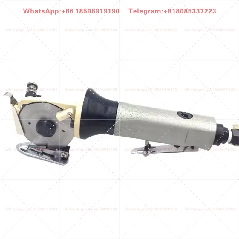 Durable Handheld Pneumatic Scissors Air Pump Shears for Circular Cutting of Fabric Leather Carpet Effective Leather Cutter