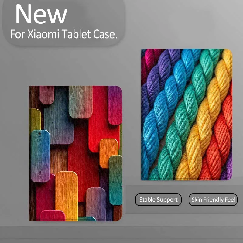 

Colorful Braided Rope Coil Gift Tablet Case For Xiaomi Redmi Mini Pad SE K 2 4 5 6 7 8 2023 2025 11 8.8 11.2 10.1 Pro