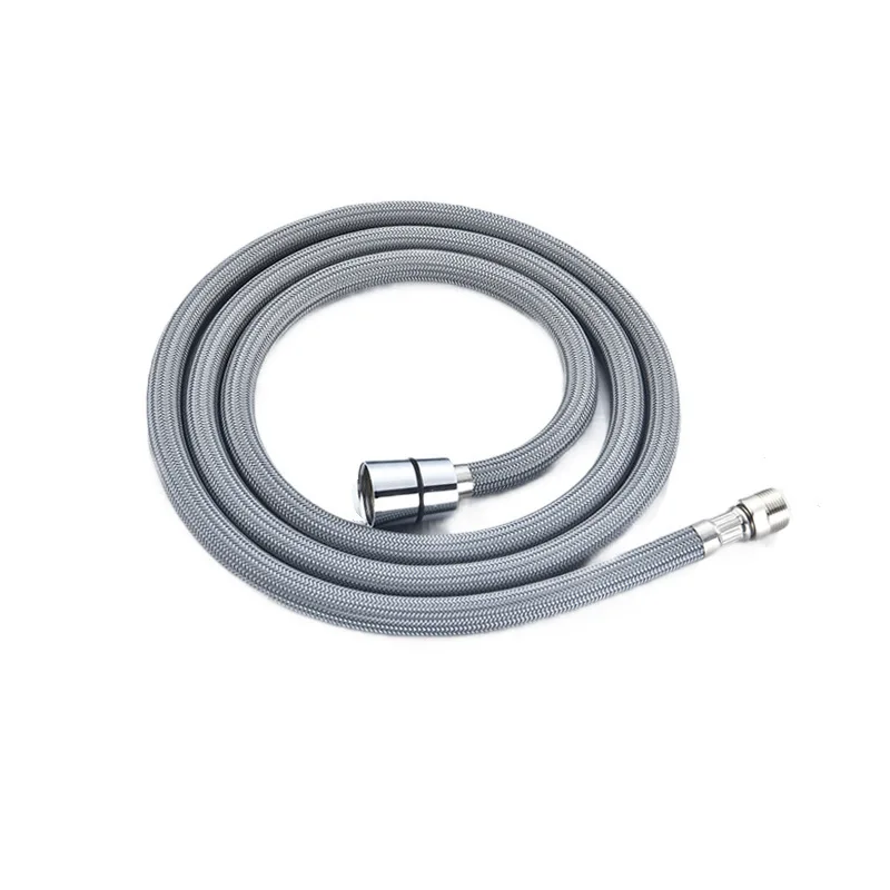 1PC 1.5m Wyciągany kran Wąż hydrauliczny Wąż nylonowy w oplocie Wąż wymienny do wyciąganej baterii kuchennej / umywalkowej G1/2' 15mm