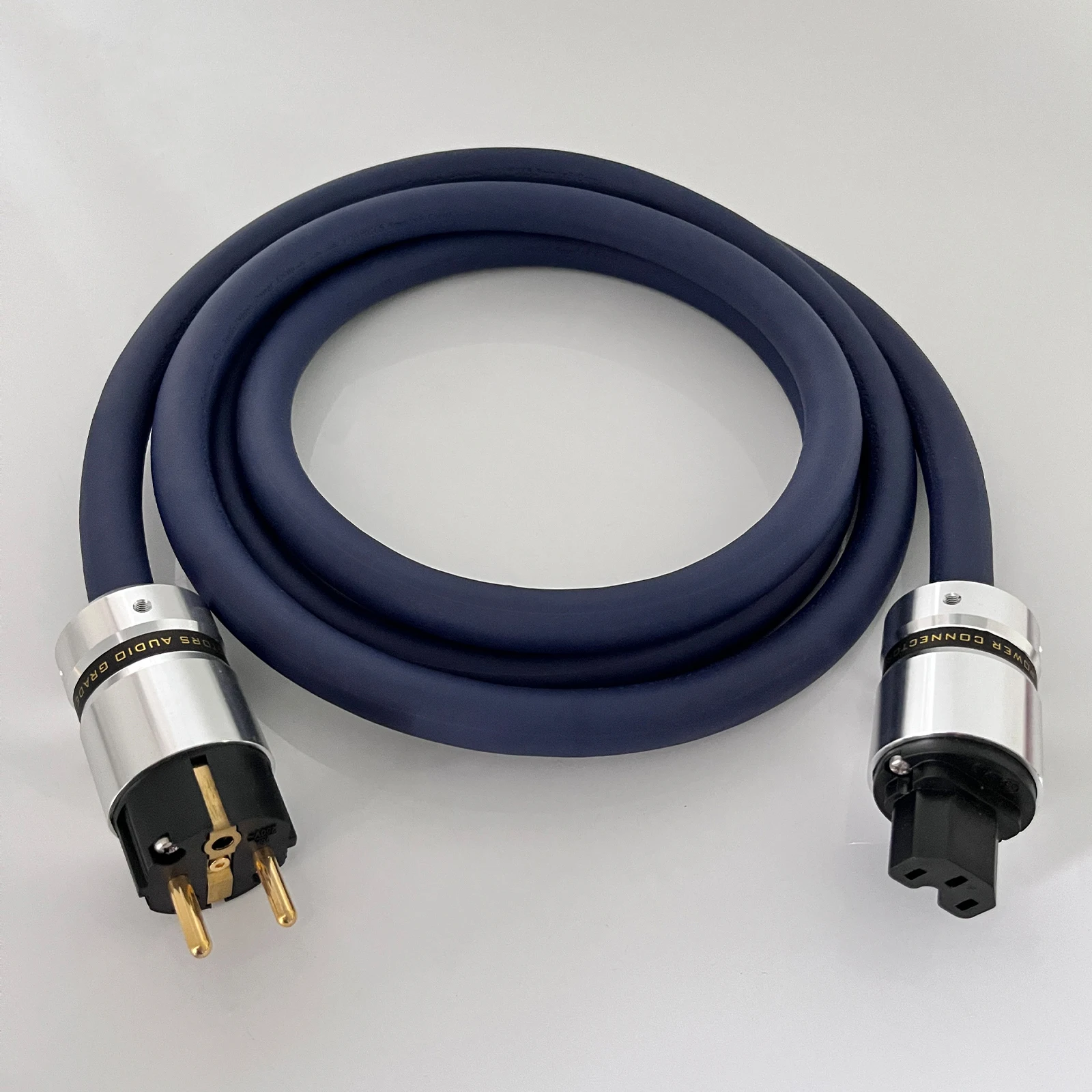 HiFi Audio Preffair AC-Stromkabel mit US/EU/UK-Version Steckern C15 Buchsen für Leistungsverstärker-Lautsprecher – Detail 17
