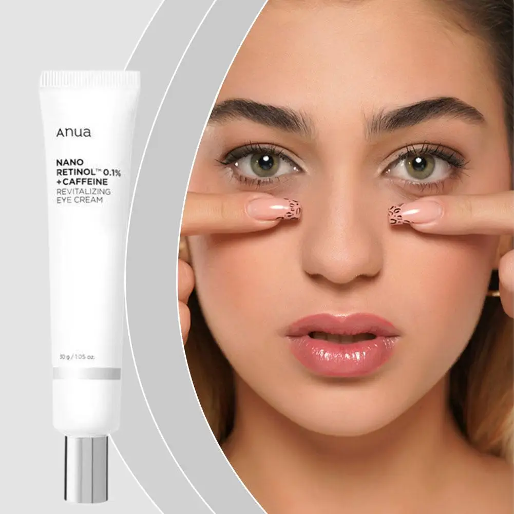 Anua 30g Retinol Revitalizing Eye Cream Reduces Fine Lines And Eye Pouch Korean Eye Cream