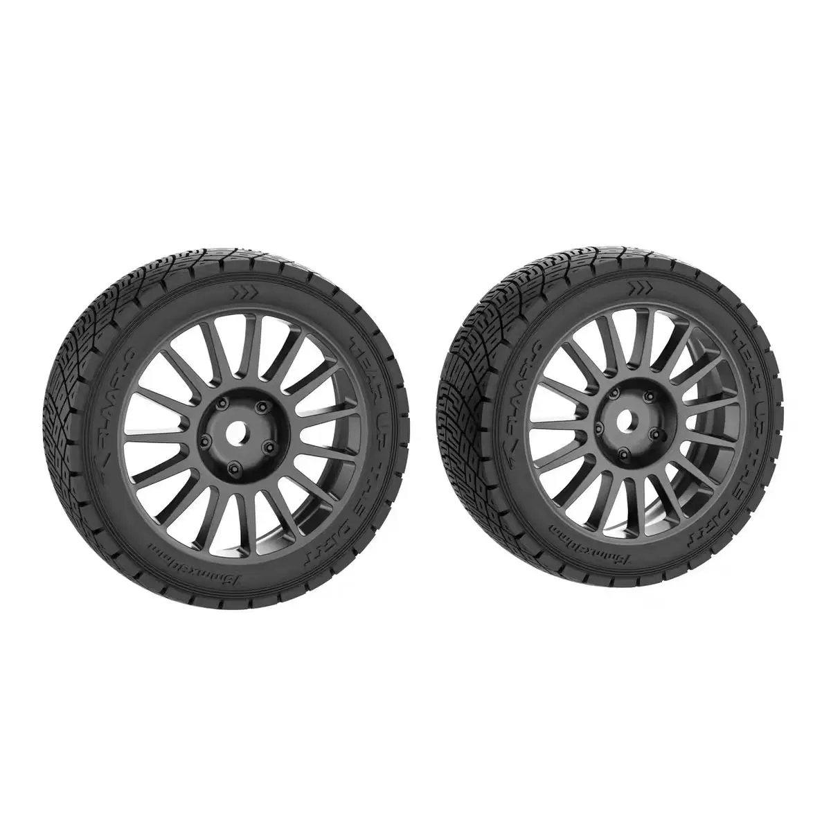 RC Rally Xts-F10 Rally Car Original Accessories, Hexagonal Joints, Wheel Hub and Tire Sets