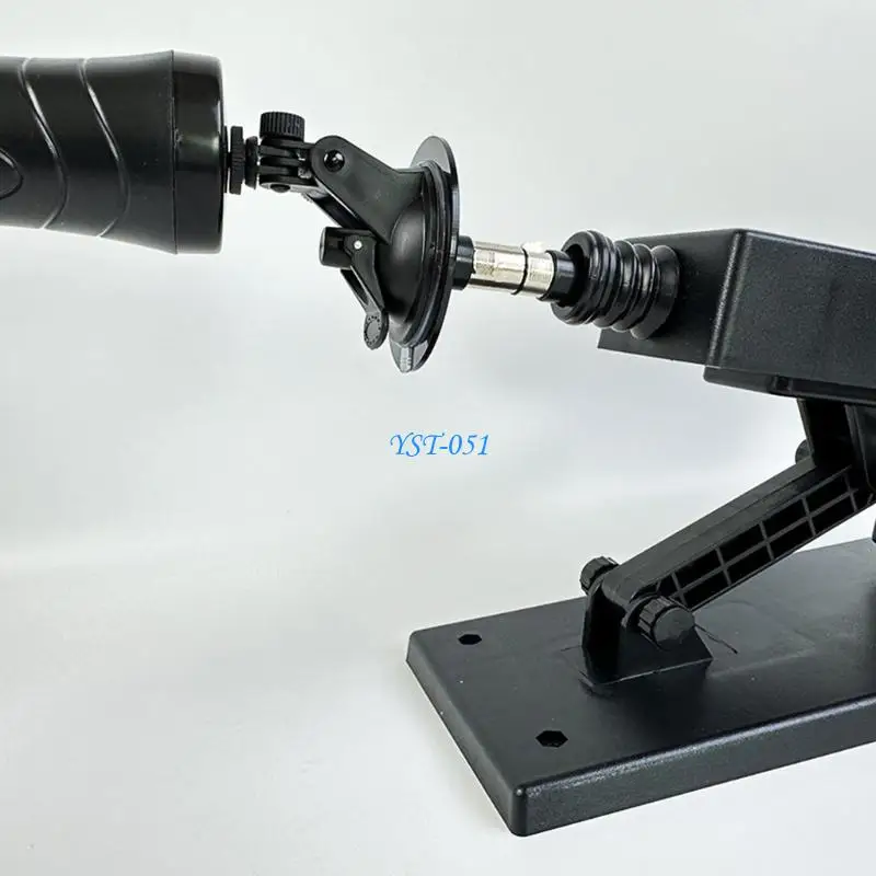 E15A Black Suction Adapter Base with 3 Pin Metal Connector 8.5Cm/3.34in Round Replacement Part