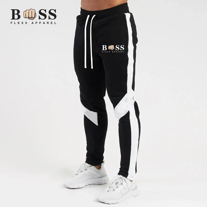 2025 BSS New Men's Color Blocking Jogging Pants Men's Fitness Jogging Pants Men's Training Sports Pants Sportswear Sports Pants