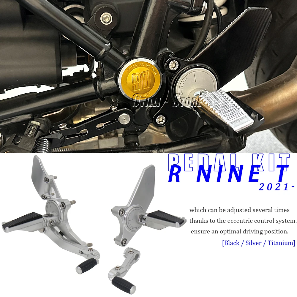 

2021 2022 2023 для BMW R9T RNINET R NINE T NineT NINET мотоциклетные Комплекты заднего вида подножка рычаг переключения тормоза педаль набор колышек для ног