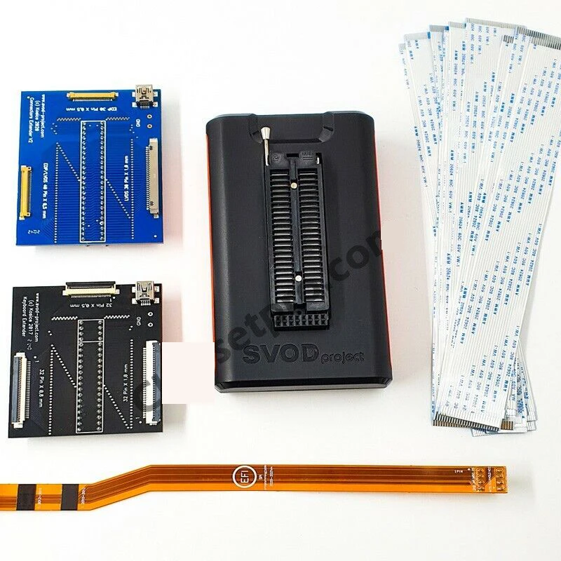 SVOD 4 Programmer SPI25 Wire ITE NAND NUVOTON EMMC MEC Lcd Tester EDP LVDS JTAG ENE NOR VSOP