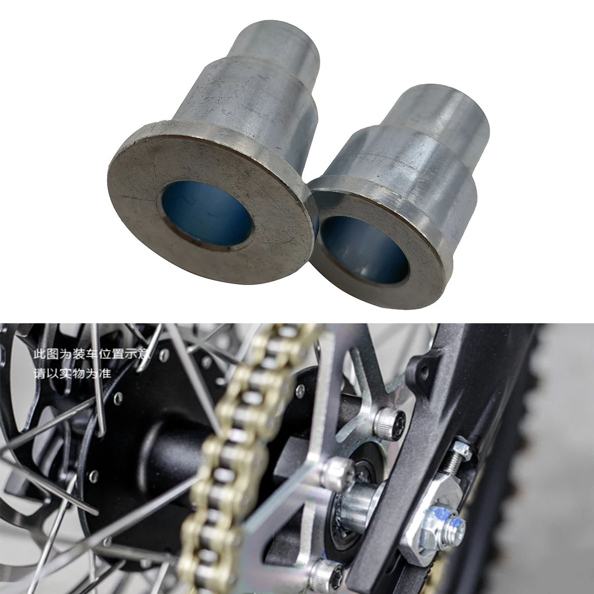 

For SURRON Tires Rear Hub Mounting Bushings Light Bee X Motorcycles Dirtbike Off-road SUR-RON Original Metal Acessories