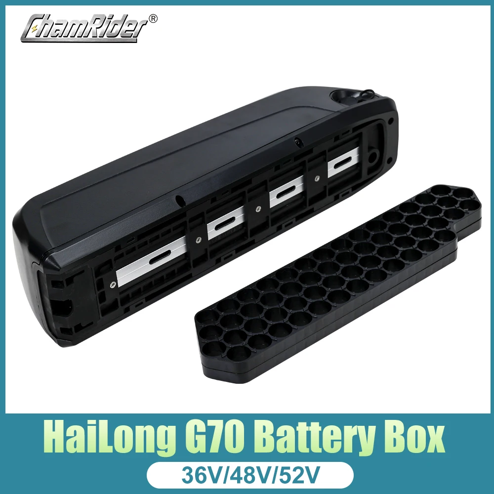 G70 Battery Box HaiLong downtube Battery 18650 Cells ChamRider Down Tube Battery Case 10S7P 13S5P 14S5P