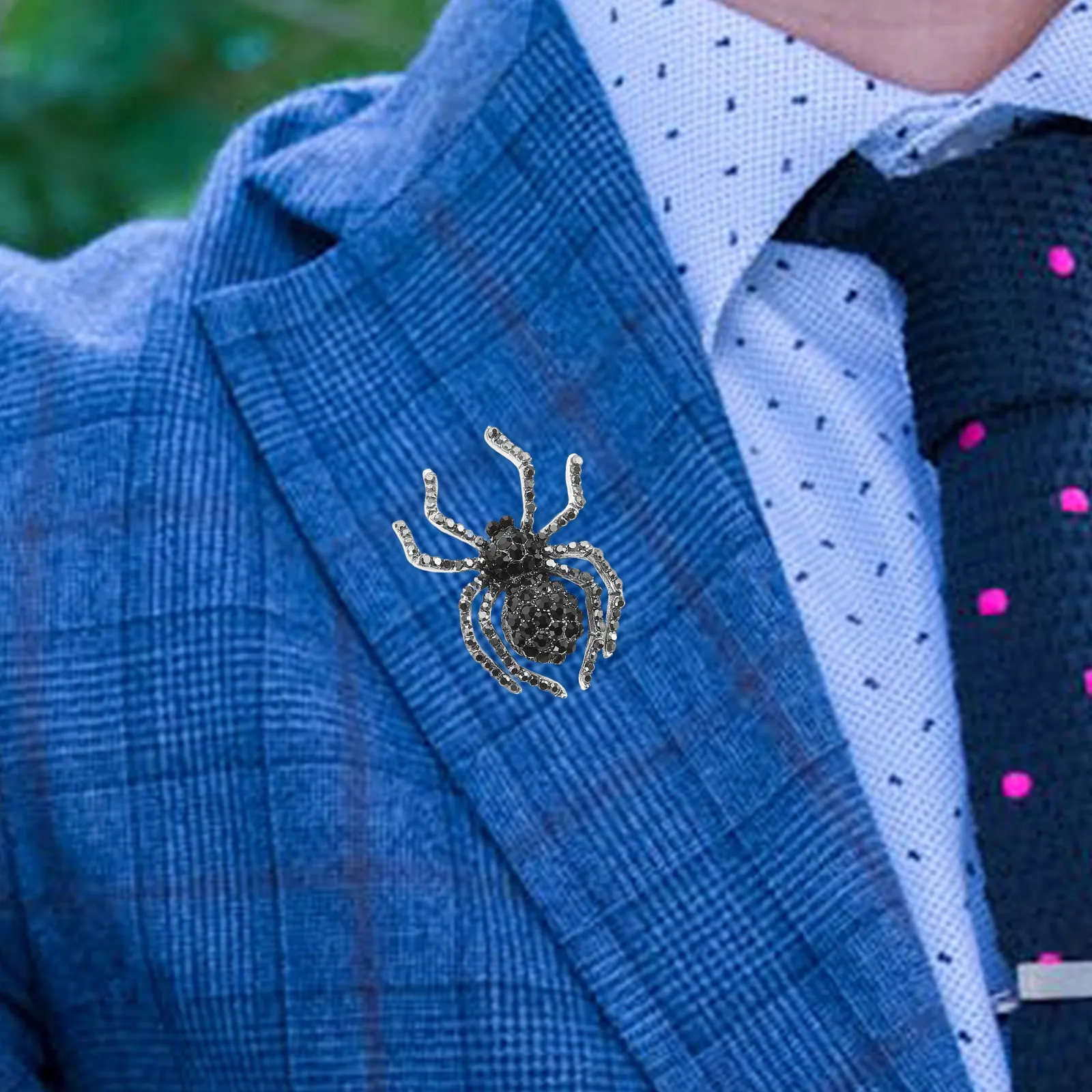 

1pc Vintage Spider Stylish Creative Design Durable Fashion Accessory For Party Wedding Clothes Decoration Clothes Decoration