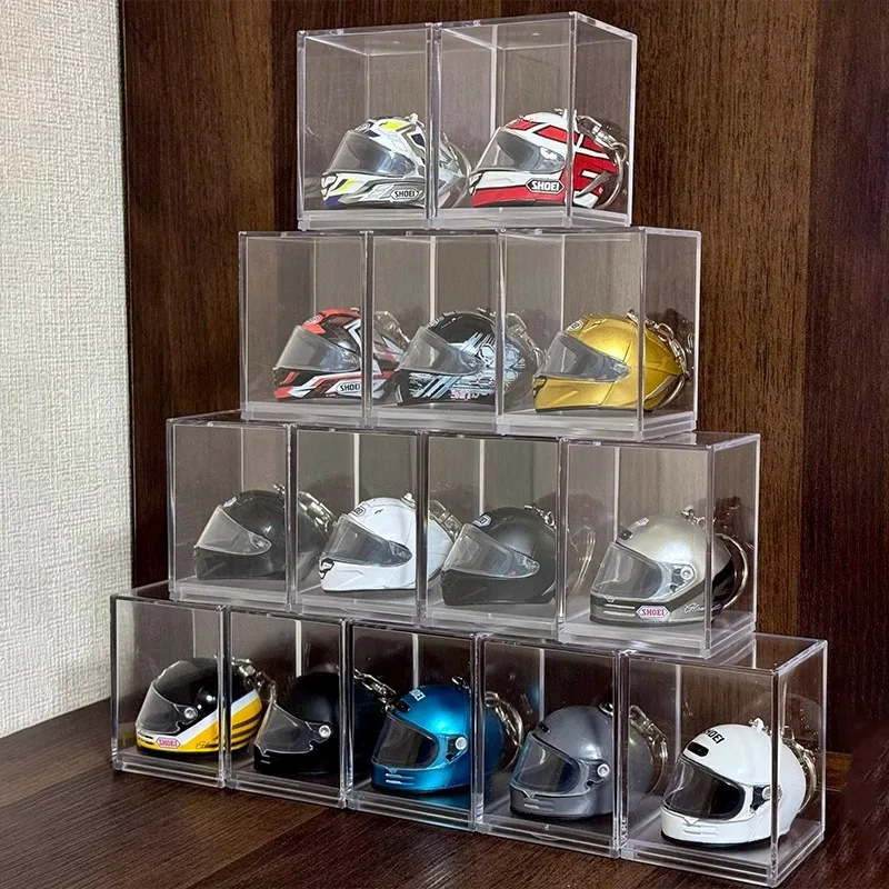 De 1,5e installatie heeft een gesimuleerde SHOEI-veiligheidshelmhanger Gacha fietshelm beeldjemodel als vakantiecadeau speelgoed