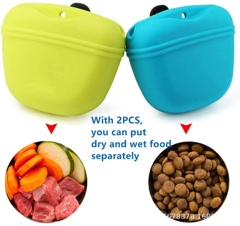 Dog Training Waist Bag Pet Food Bag Training Bag Dog Reward Snack Bag Portable Dog Bag Walking Dog Bag Special for Dog Training