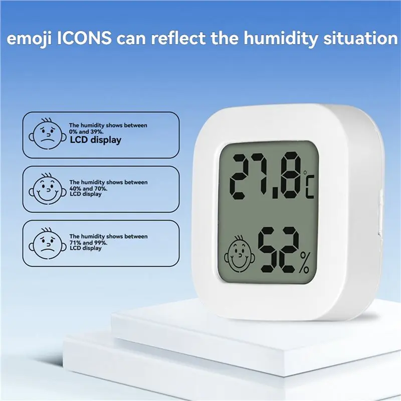Y43A-2X Tuya Zigbee Temperature And Humidity Sensor With LCD Digital Display APP Real-Time Monitoring Remote Control