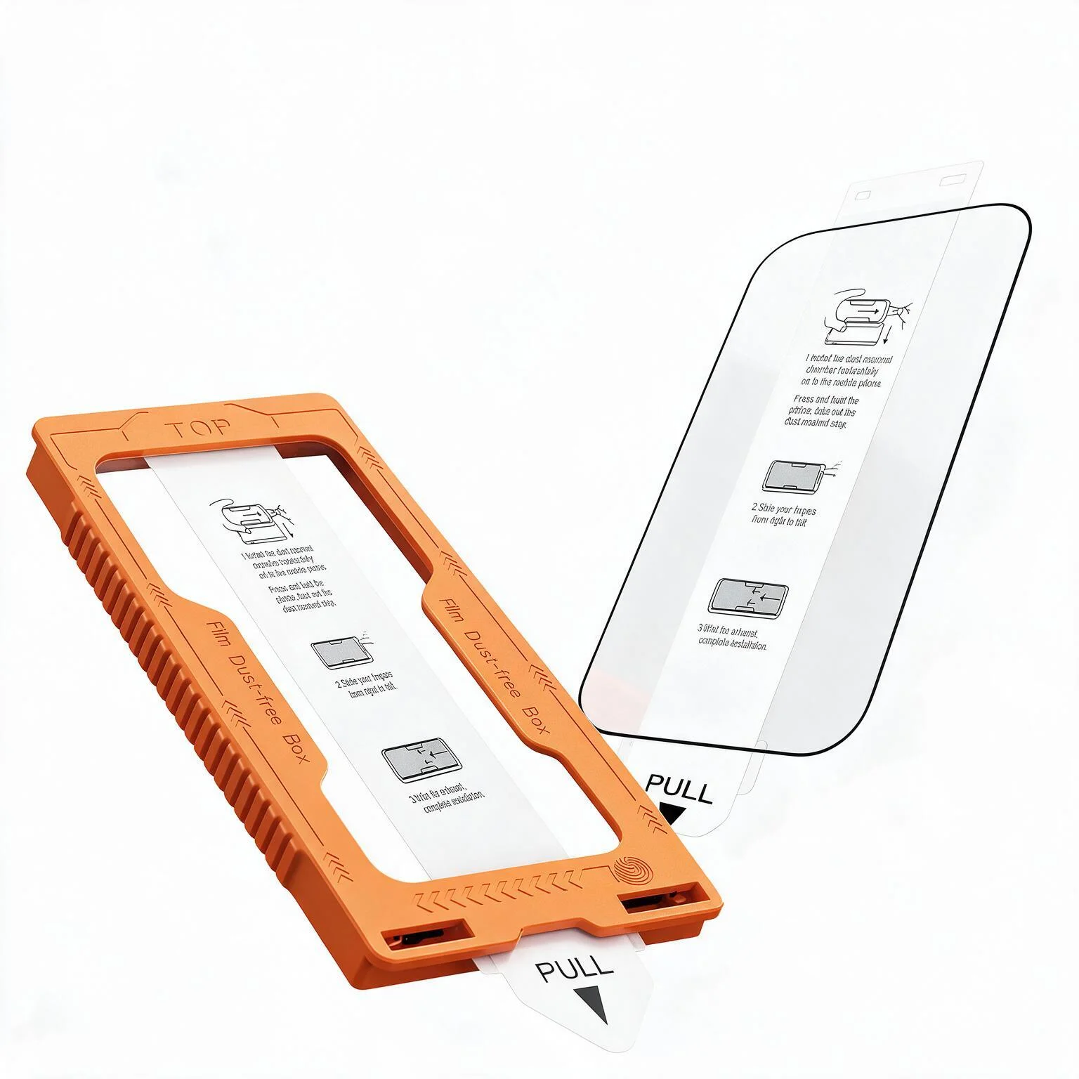 Pellicola protettiva in vetro temperato per iPhone 18 Pro Max, 17 Pro, 16, 15 Plus, 14, 13, 9H, installazione senza polvere, protezione completa dello schermo