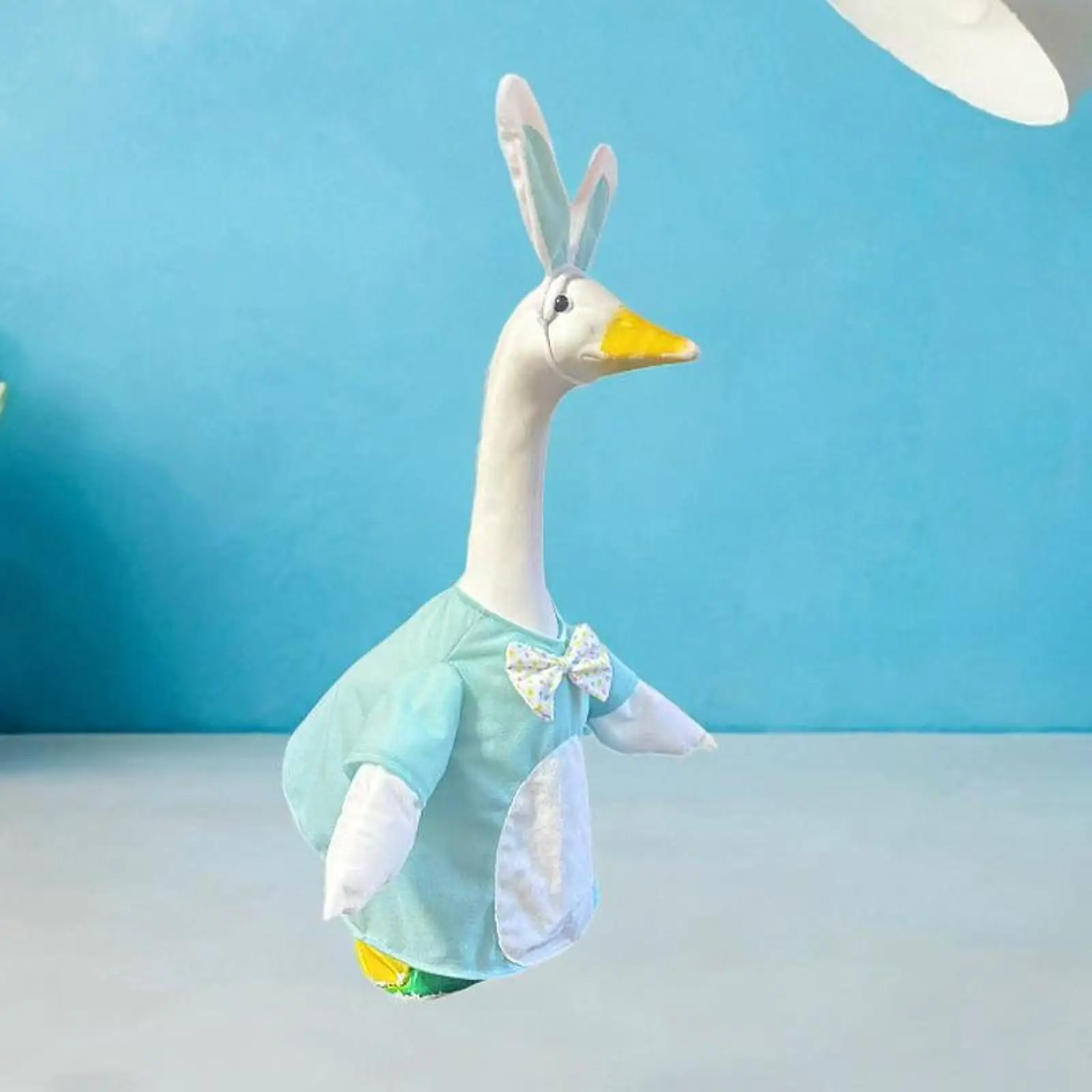 Garden Goose Statue Costume Multipurpose Accessory Creative Goose Clothes Landscape Ornament Yard Decoration for Outdoor