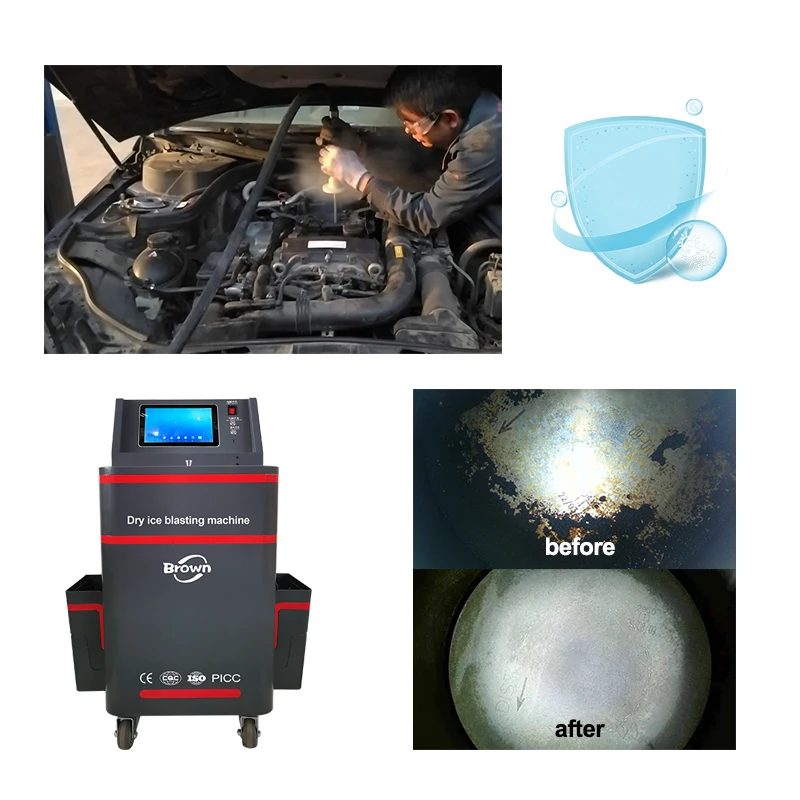 China Car Cleaner Dry Ice Blasting Machine Wholesales Dry Ice Energy Auto