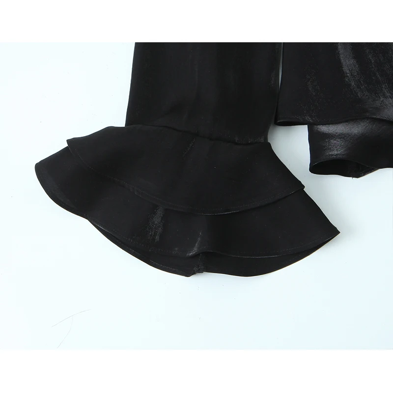 Camicetta da donna Top Primavera Autunno Nuove camicie e camicette larghe decorative a strati a maniche lunghe Top Moda casual Stile versatile