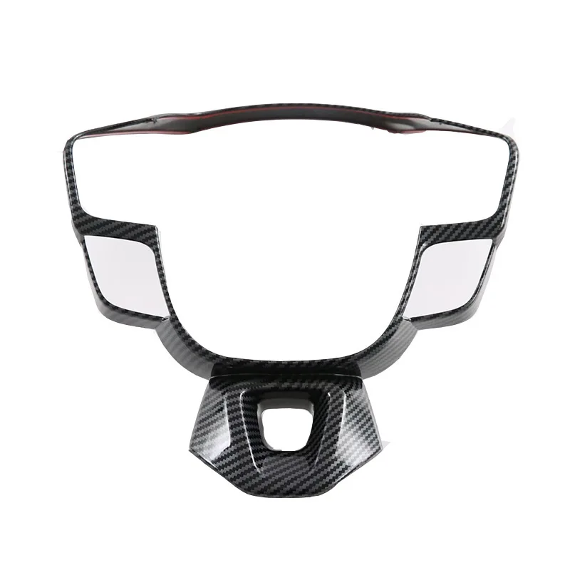 

Steering wheel sequin modification accessories Carbon fiber steering wheel cover decorative patch