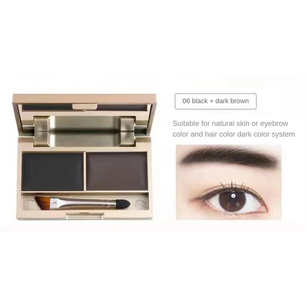 Waterproof Eyebrow Powder Easy To Color Eyebrow Powder Matte Eyebrow Powder Double Color Double Color Eyebrow Powder