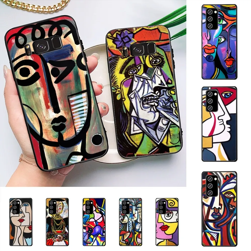 Picasso abstract Art painting Phone Case For Samsung J 7 plus 7core J7 neo J6 plus prime J6 J4 J5 Mobile Cover