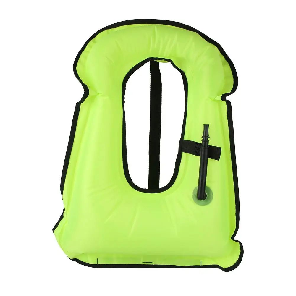 

Inflatable Snorkel Vest for Adults - Portable Life & Buoyancy Aid Swim