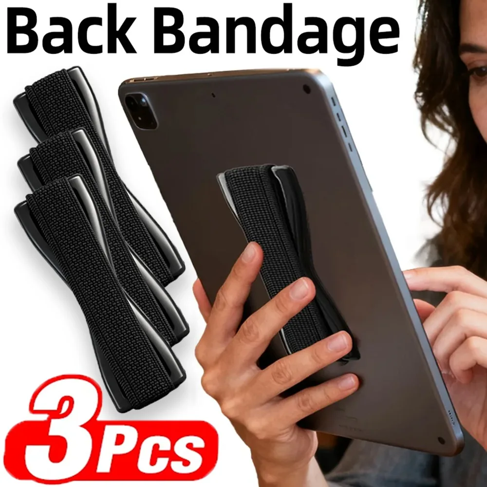 1-3pcs Self Adhesive Finger Ring Phone Holder Portable Tablet Bracket for IPhone Samsung Xiaomi Elastic Rope Ring Sleeve Stand