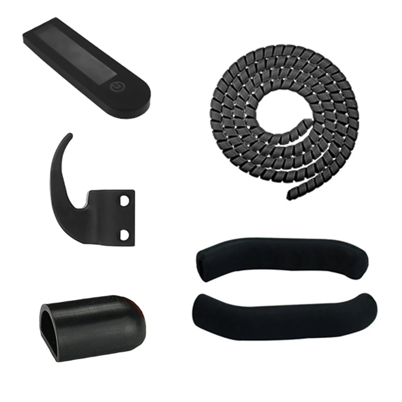 1 Set Nylon Hook Protection Cover Scooter Mini Hanger for MAX G30 Electric Scooter Accessories Black