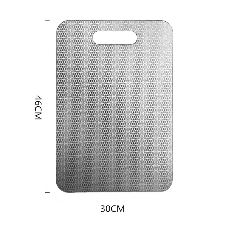 JUSTINLAU الفولاذ المقاوم للصدأ العسل سميكة قطع المجلس مضاد للجراثيم العفن واقية العجن العجين مجلس قطع الفاكهة المجلس